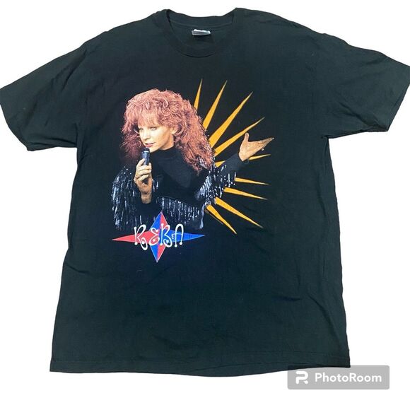 Other - Vintage 90s Reba McEntire 1995 Tour Black T-Shirt Size L/XL